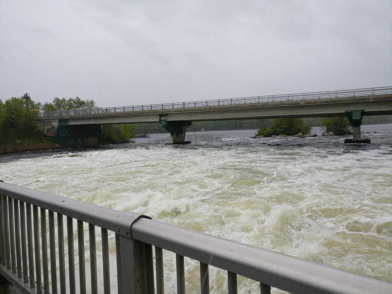 Buckhorn dam, May 2017