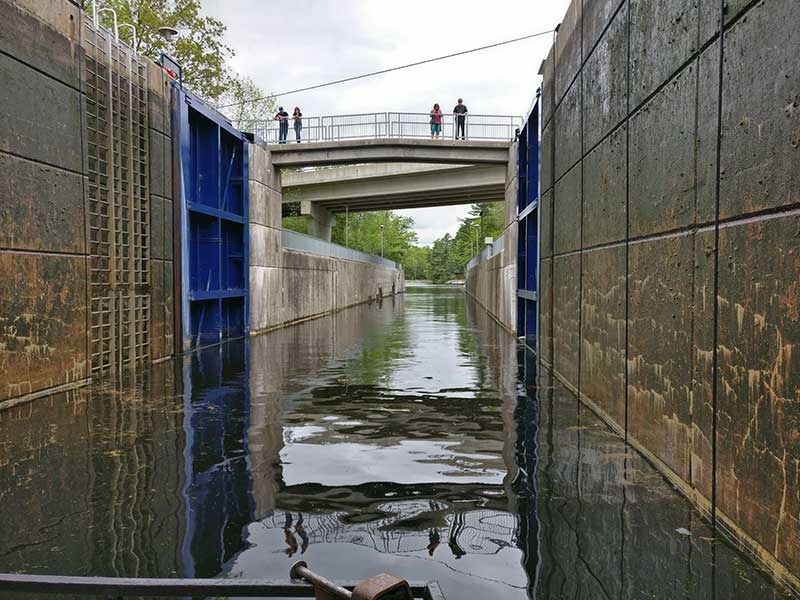 Burleigh Falls lock