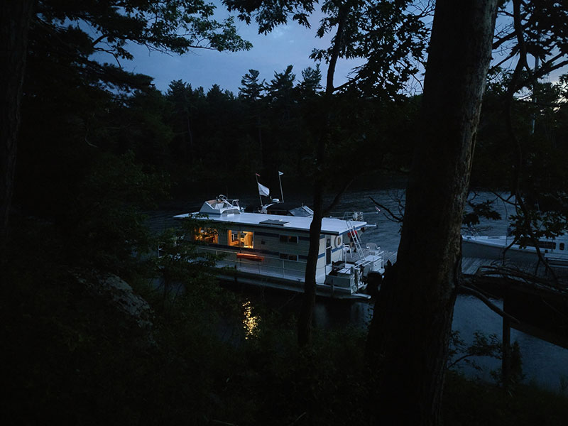 1000 Islands houseboating July 2017